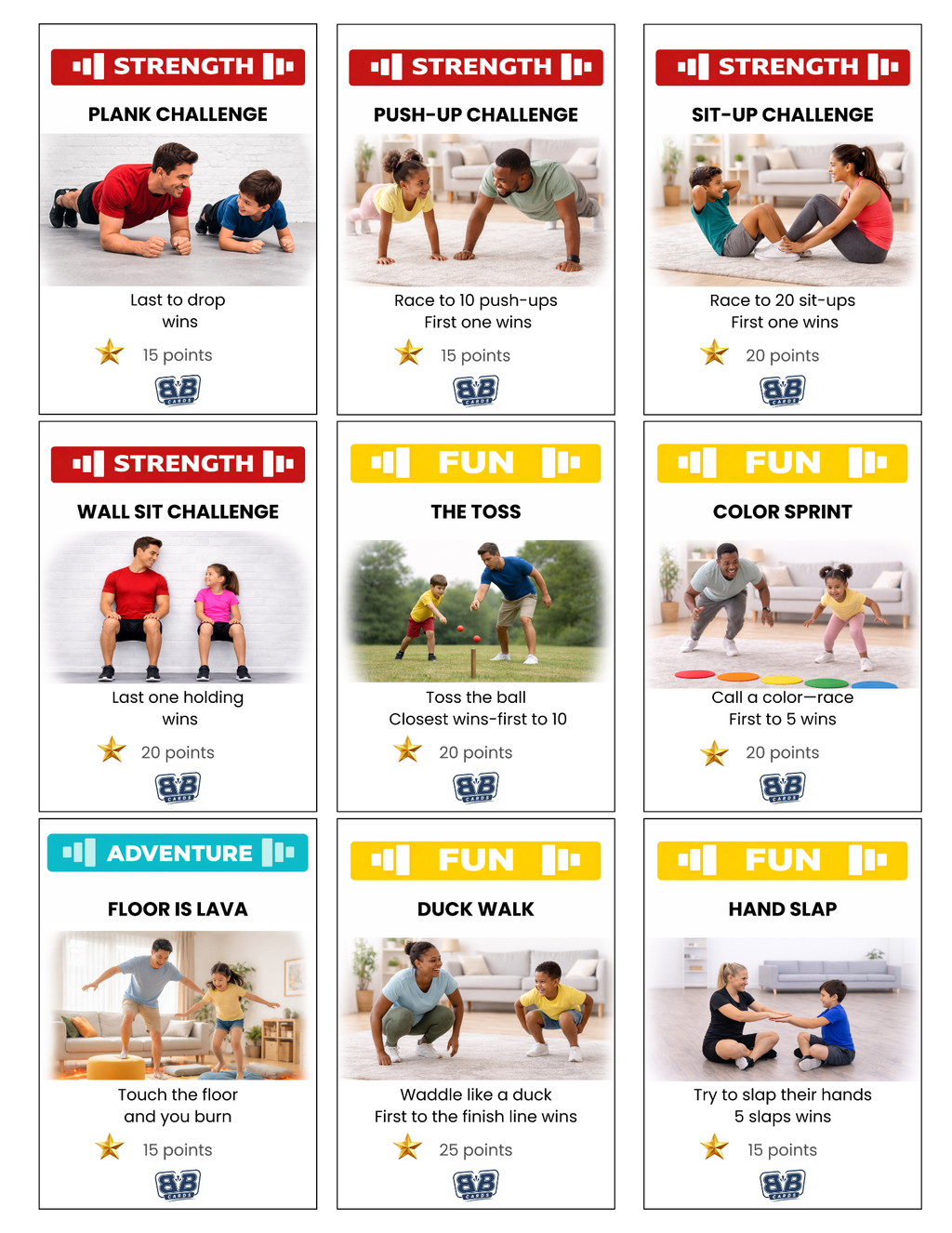 BBCards – Starter Pack