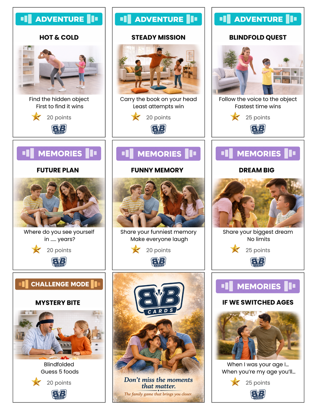 BBCards – Starter Pack